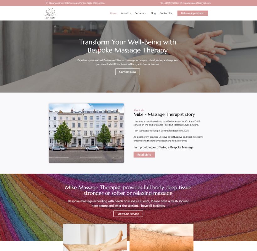 Massage London SW 1